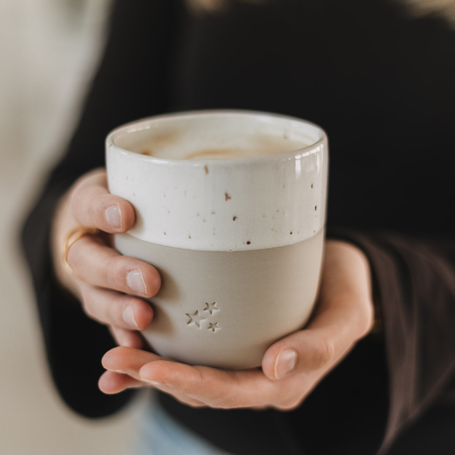 Star-shaped mugs (PU = 4 pcs.) ) 