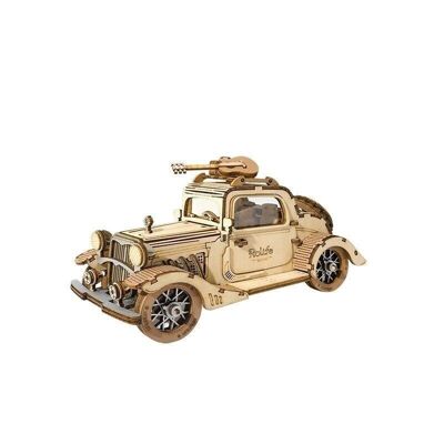 DIY 3D-Holzpuzzle Oldtimer, Robotime, TG504, 16x7x8cm