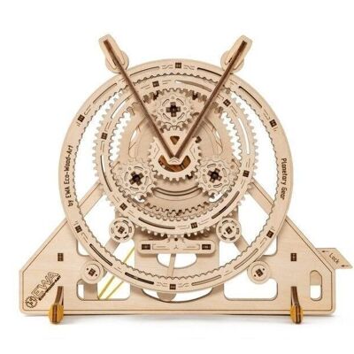 Eco Wood Art 3D Wooden Puzzle Planetary Gear, 058, 11.8x24.7x20.4cm