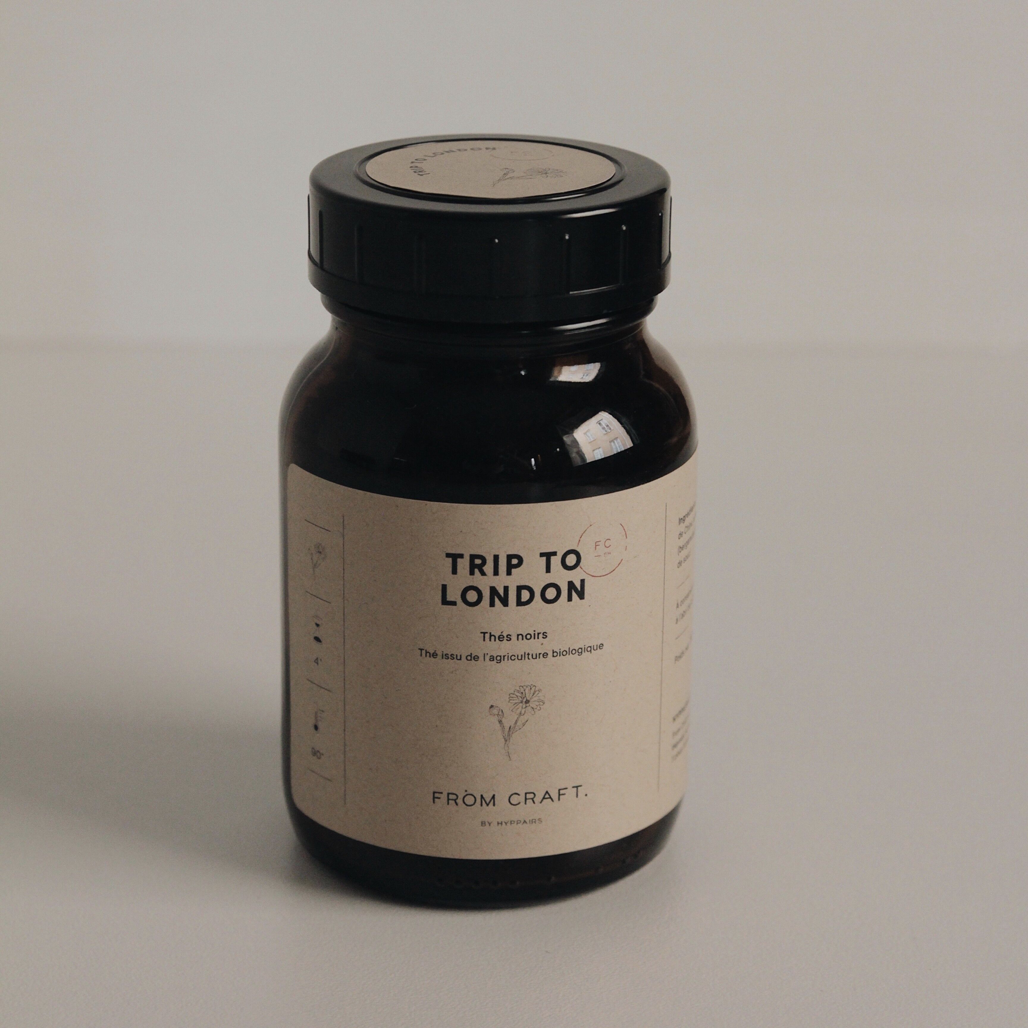 Thé TRIP TO LONDON PETIT FORMAT 60 grs.