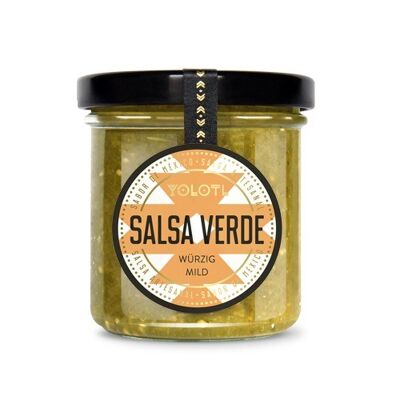 Salsa Verde - Salsa de Chile Mexicana - suave y picante