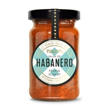 Sauce chili Habanero - Salsa de Habanero piquante 1