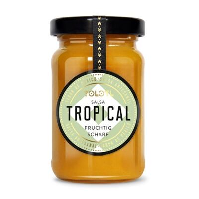 Salsa de piña y chile - la Salsa Tropical afrutada y picante