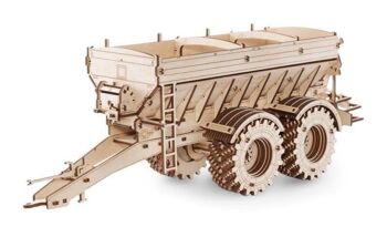 Remorque de puzzle en bois 3D DIY Eco Wood Art pour K-7M 1072, 50x24,3x4xcm 1