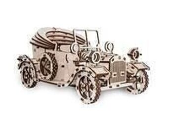 DIY Eco Wood Art 3D Puzzle en bois Voiture rétro 372 30x17x15,5 cm 3