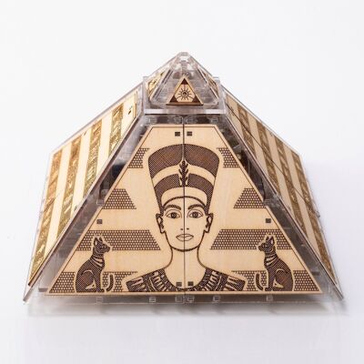 Modelli in pizzo fai-da-te Kit di costruzione di modelli 3D Segreto dell'Egitto AKV-03 13x13x8,6 cm