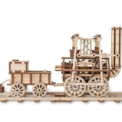 Puzzle 3D en bois DIY EWA Locomotion, 426, 400x103x178mm