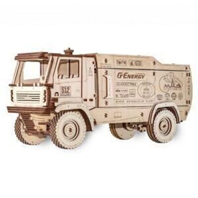 Fai da te EWA Puzzle 3D in legno Sport Truck Maz 5309rr, 648, 239x90x117mm