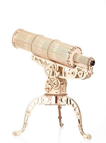 Puzzle en bois 3D DIY Télescope 54x43x52cm.