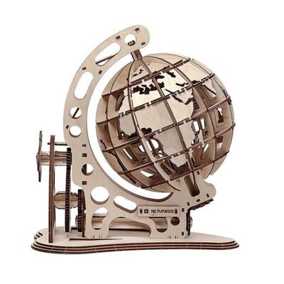 Mr. Playwood 3D Houten Puzzel Globe 35,6x24x37,5cm.