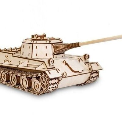 DIY Eco-Wood-Art 3D Holzpuzzle Panzer „Lowe“, 044, L62xB22xH18cm