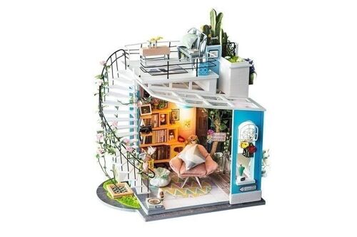 DIY House Dora's Loft, Robotime, DG120, 23x16x26cm