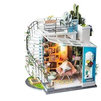 Maison DIY Le Loft de Dora, Robotime, DG120, 23x16x26cm