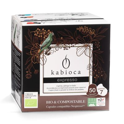 Café bio Kabioca x50-Capsule Expresso