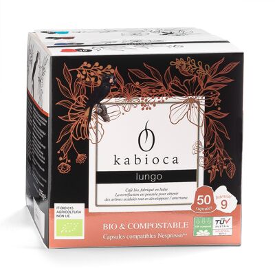 Café bio Kabioca x50-Capsule Lungo