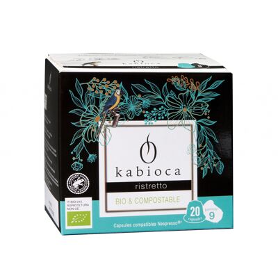 Café bio Kabioca x20-Capsule Ristretto
