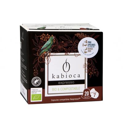 Café bio Kabioca x20-Capsule Expresso
