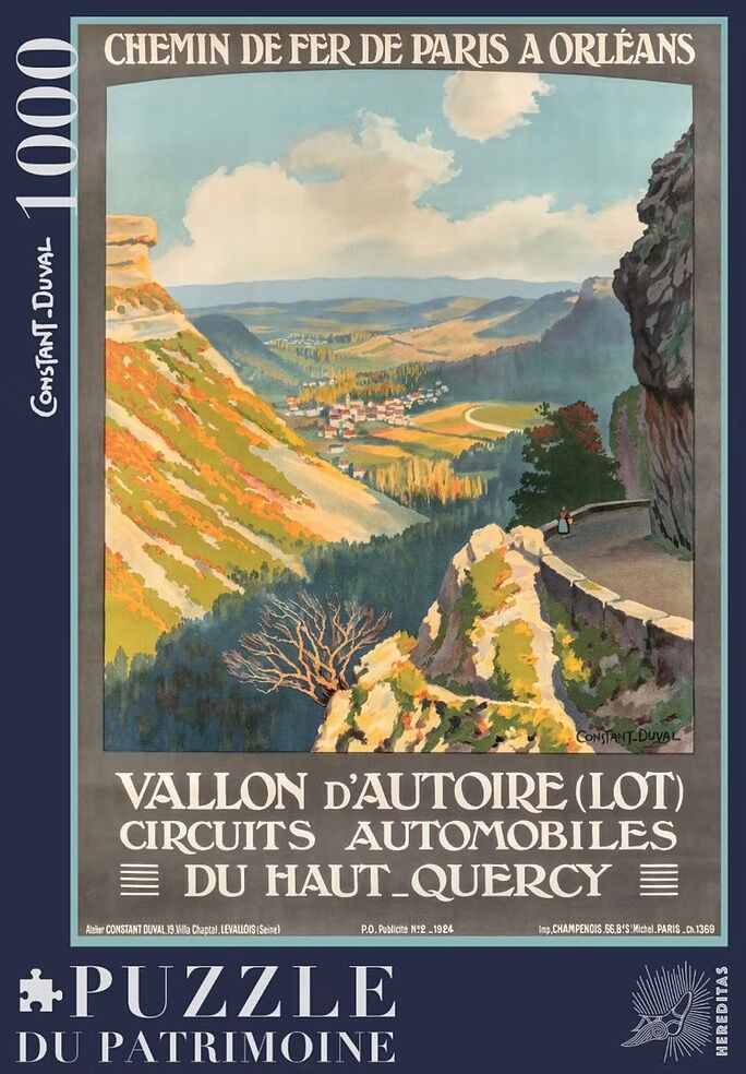 1000 piece puzzle - Autoire by Constant-Duval