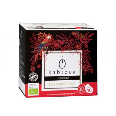 Café bio Kabioca x20-Capsule Intenso