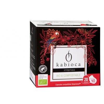 Café bio Kabioca x20-Capsule Intenso
