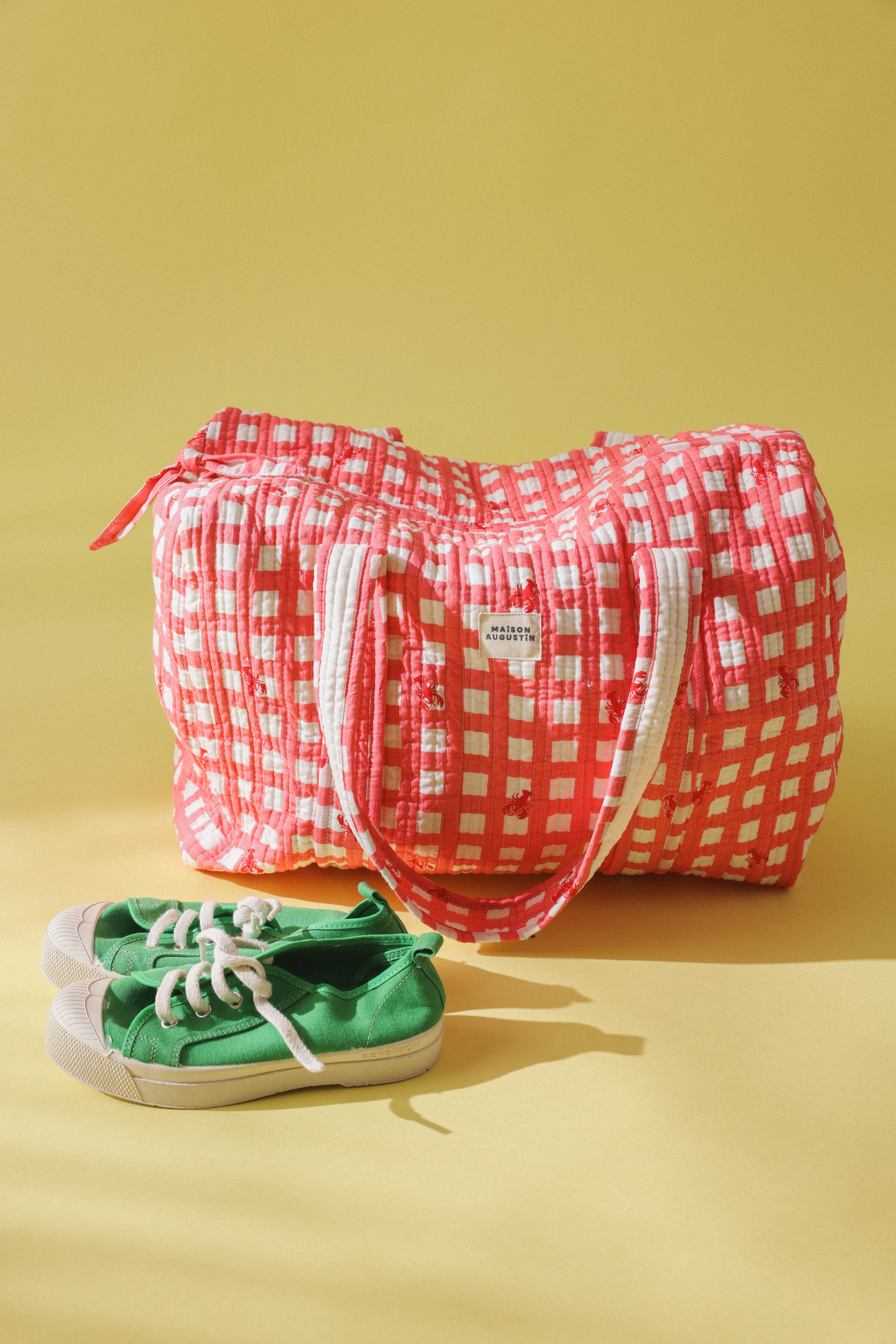 Sac week end Homard rose
