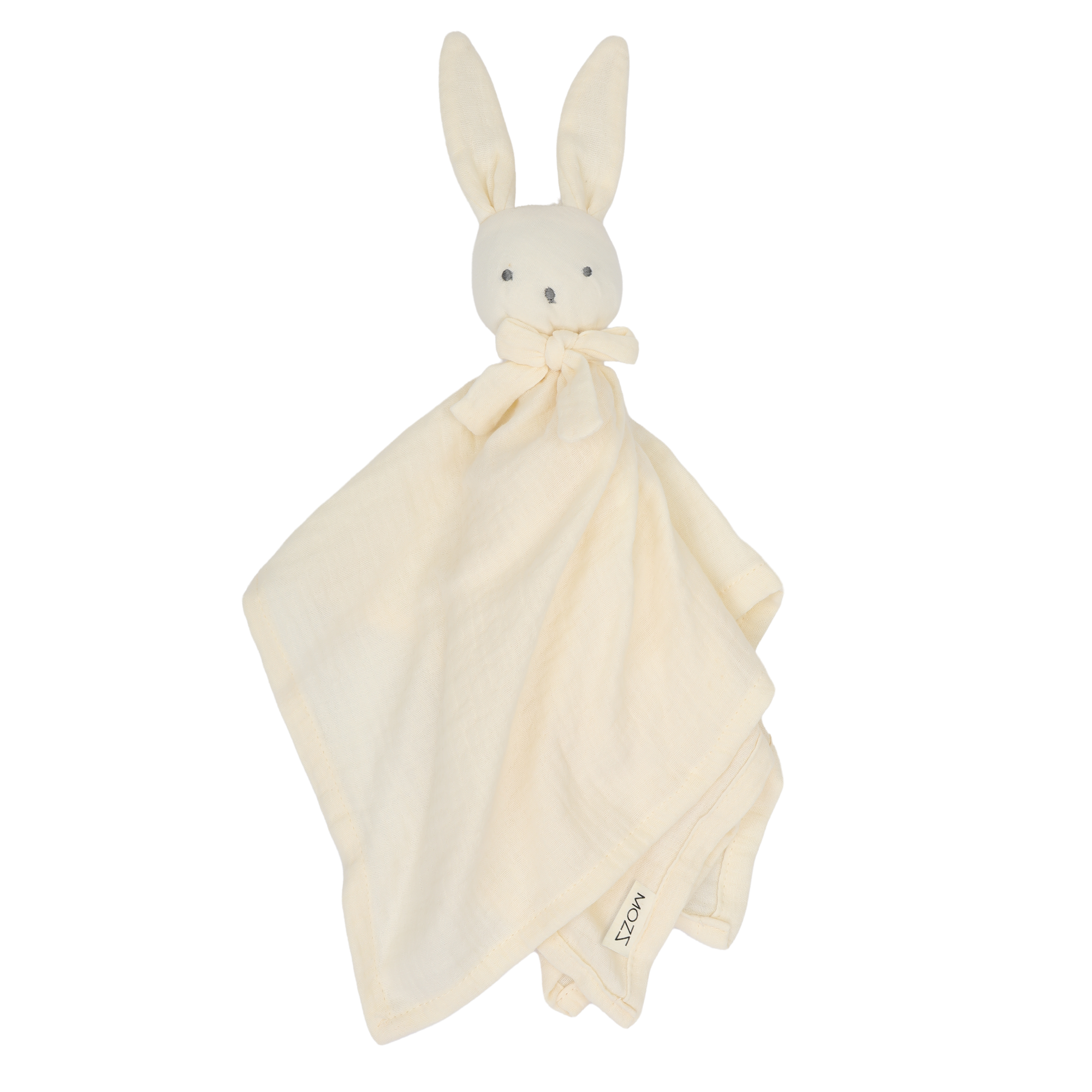 Kuscheldecke Kaninchen-Musselin - Ecru