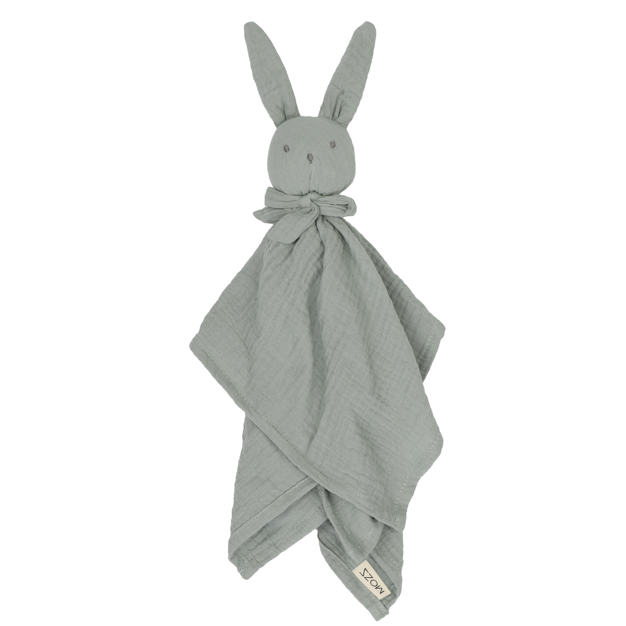 Kuscheldecke Kaninchen-Musselin - Mint