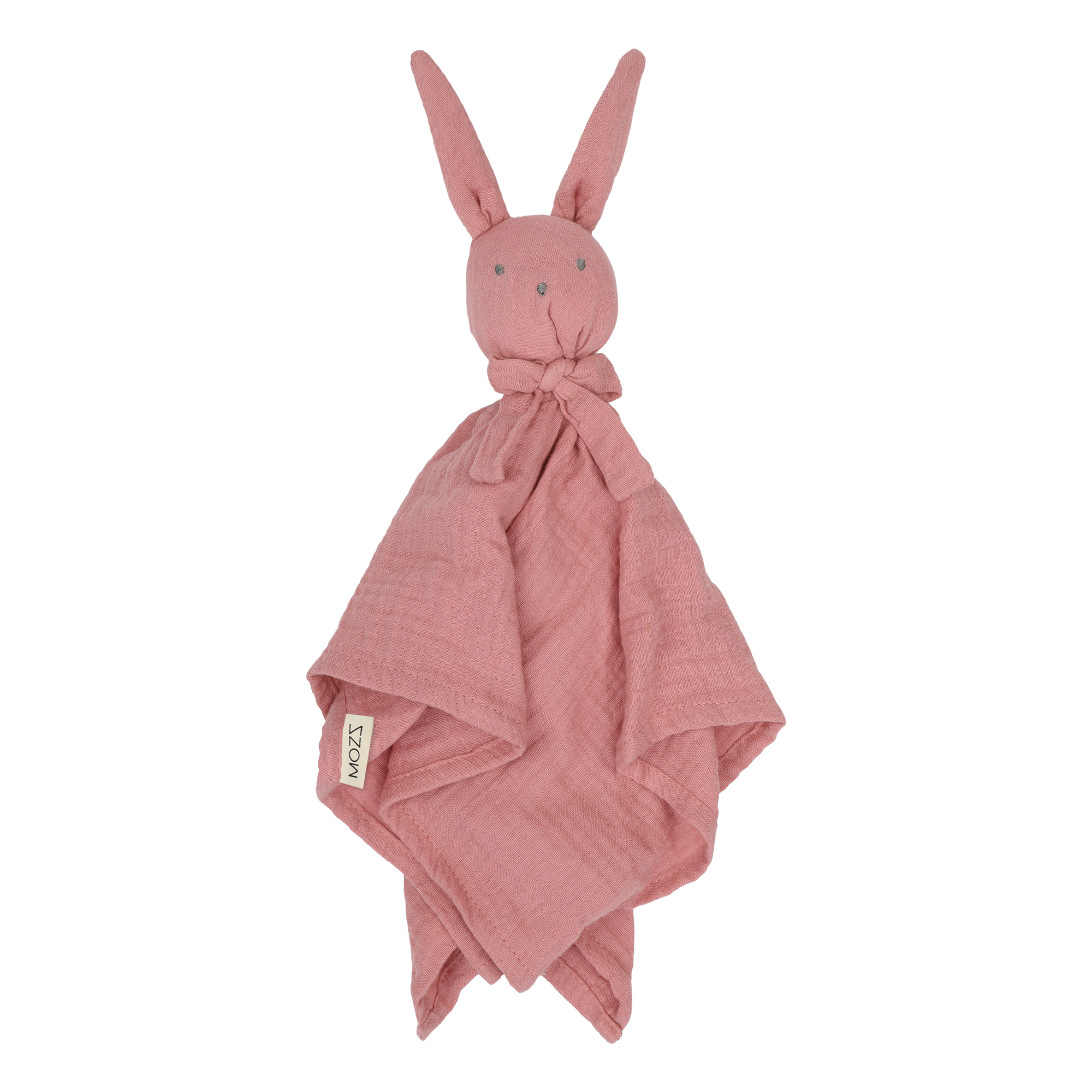 Manta de muselina con forma de conejo - Rosa oscuro