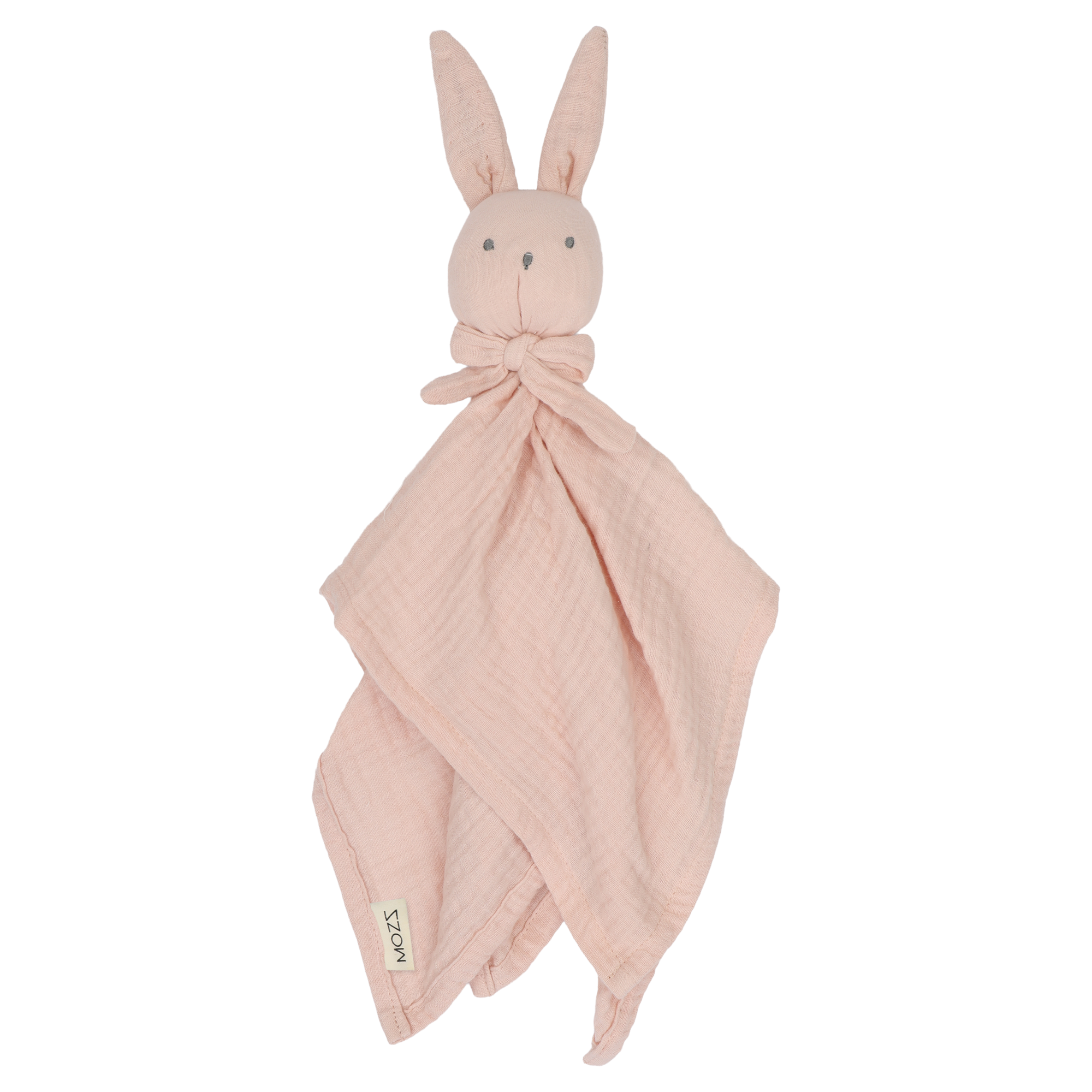 Manta de muselina con forma de conejo - Rosa claro