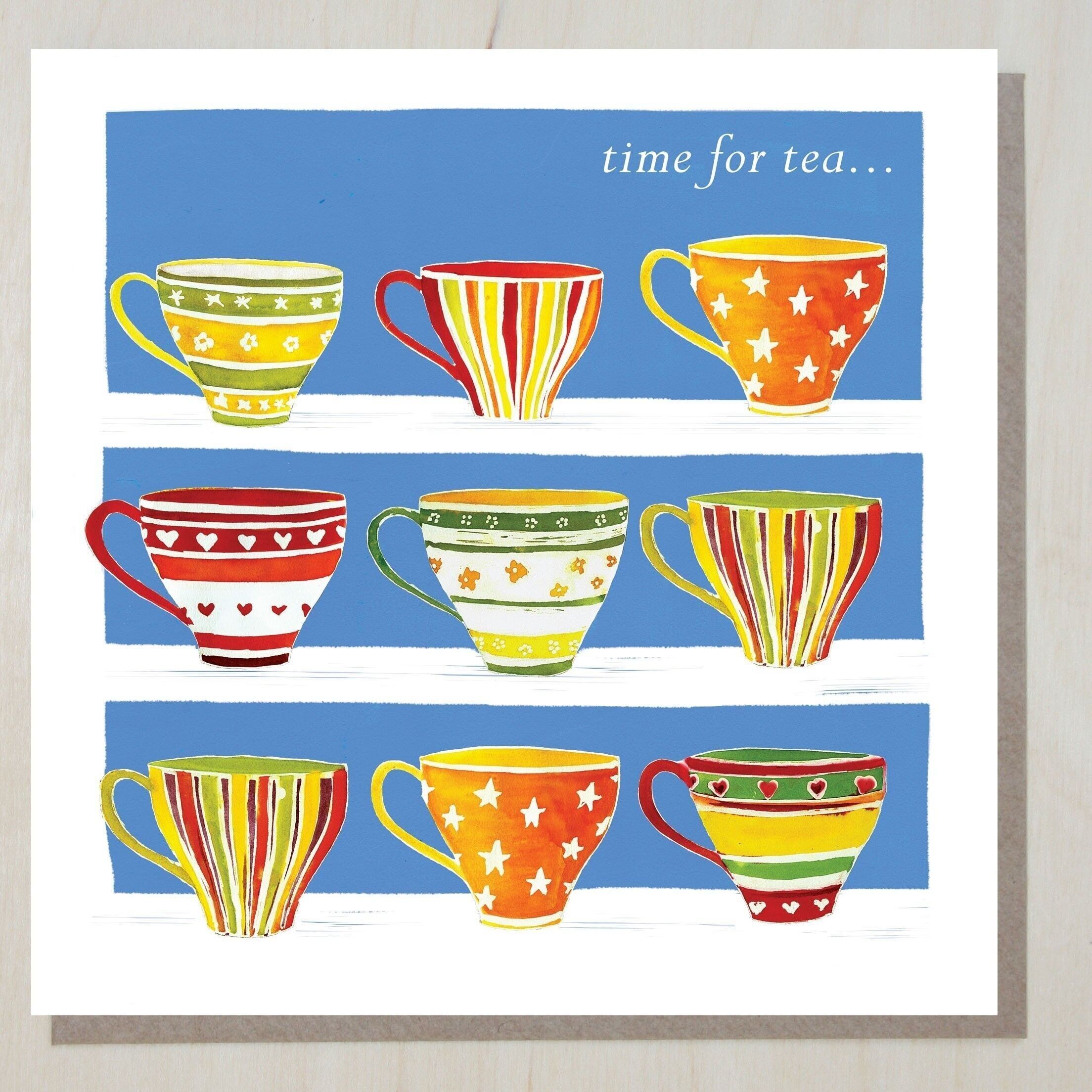 WND238 'Zeit für Tee' Karte