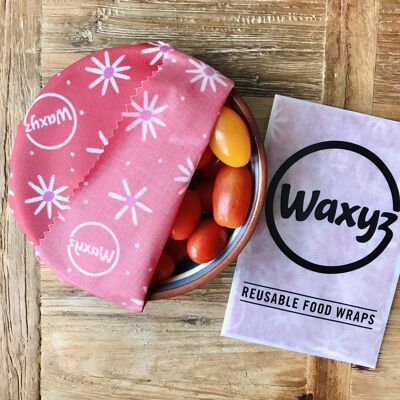 Vegan Reusable Wax Wraps -  6 x Small Wraps Bundle.