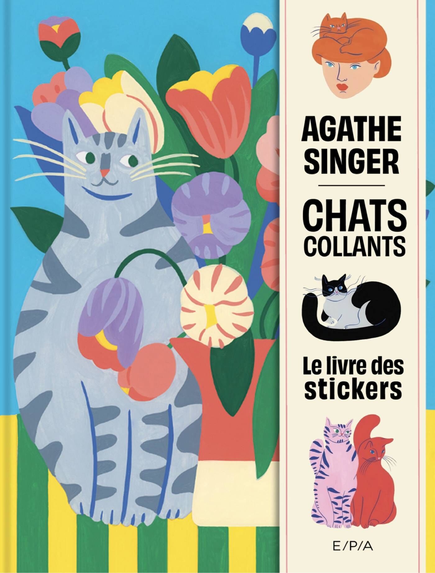 PEGATINAS - Gatos pegajosos: El libro de pegatinas