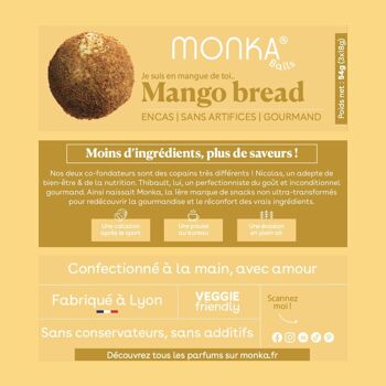 Monka Balls - Mango Bread x12 Boites 5