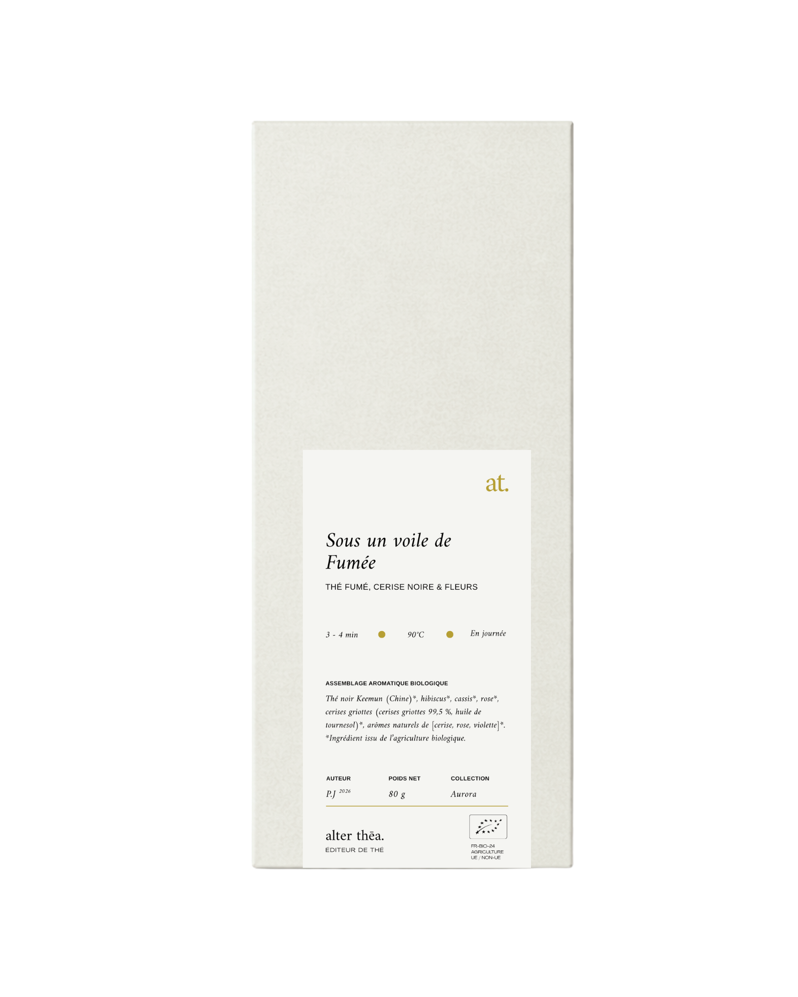 Smoky Tea, Black Cherry & Flowers: Under a Veil of Smoke