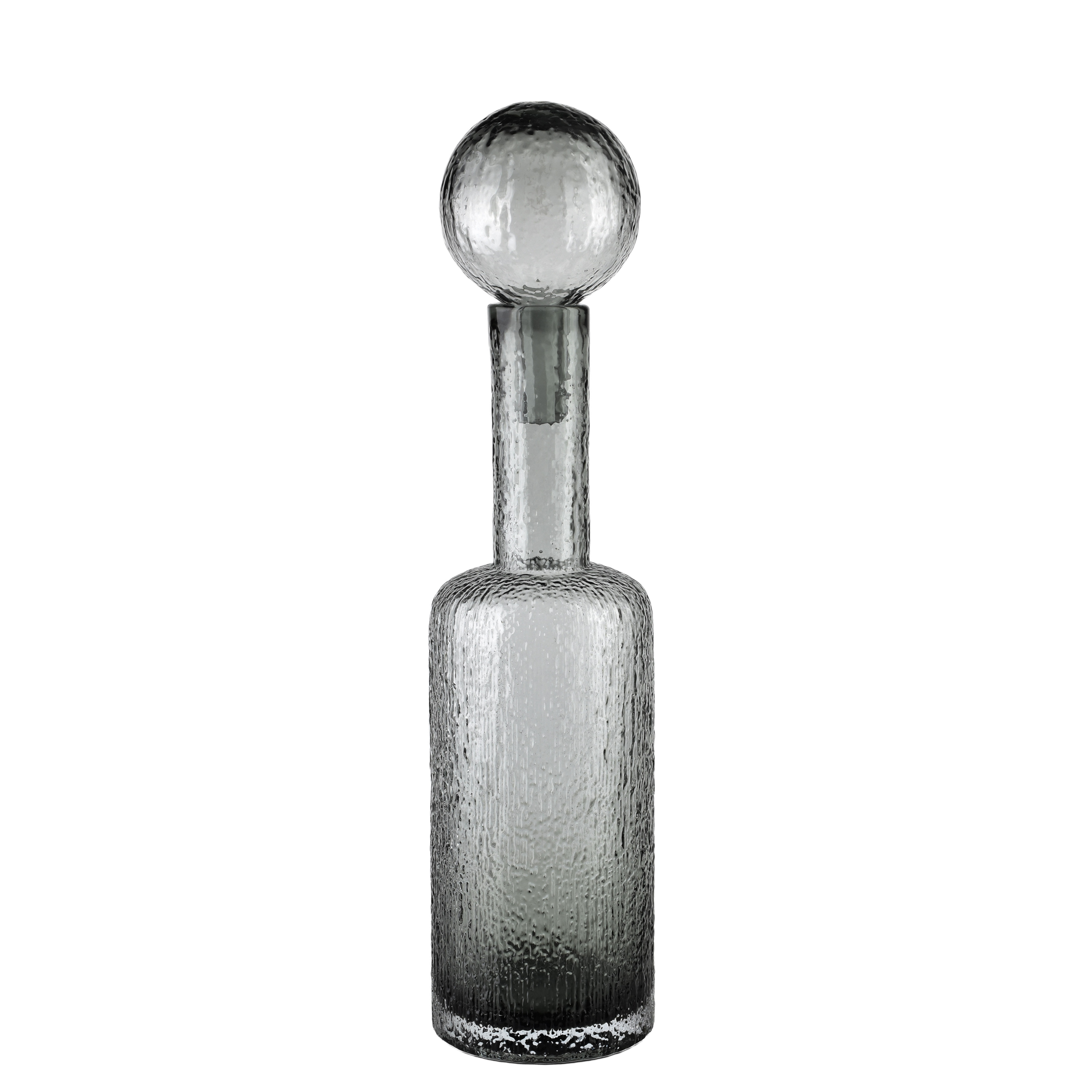 Decorative Carafe SERENITE Grey 12x50cm