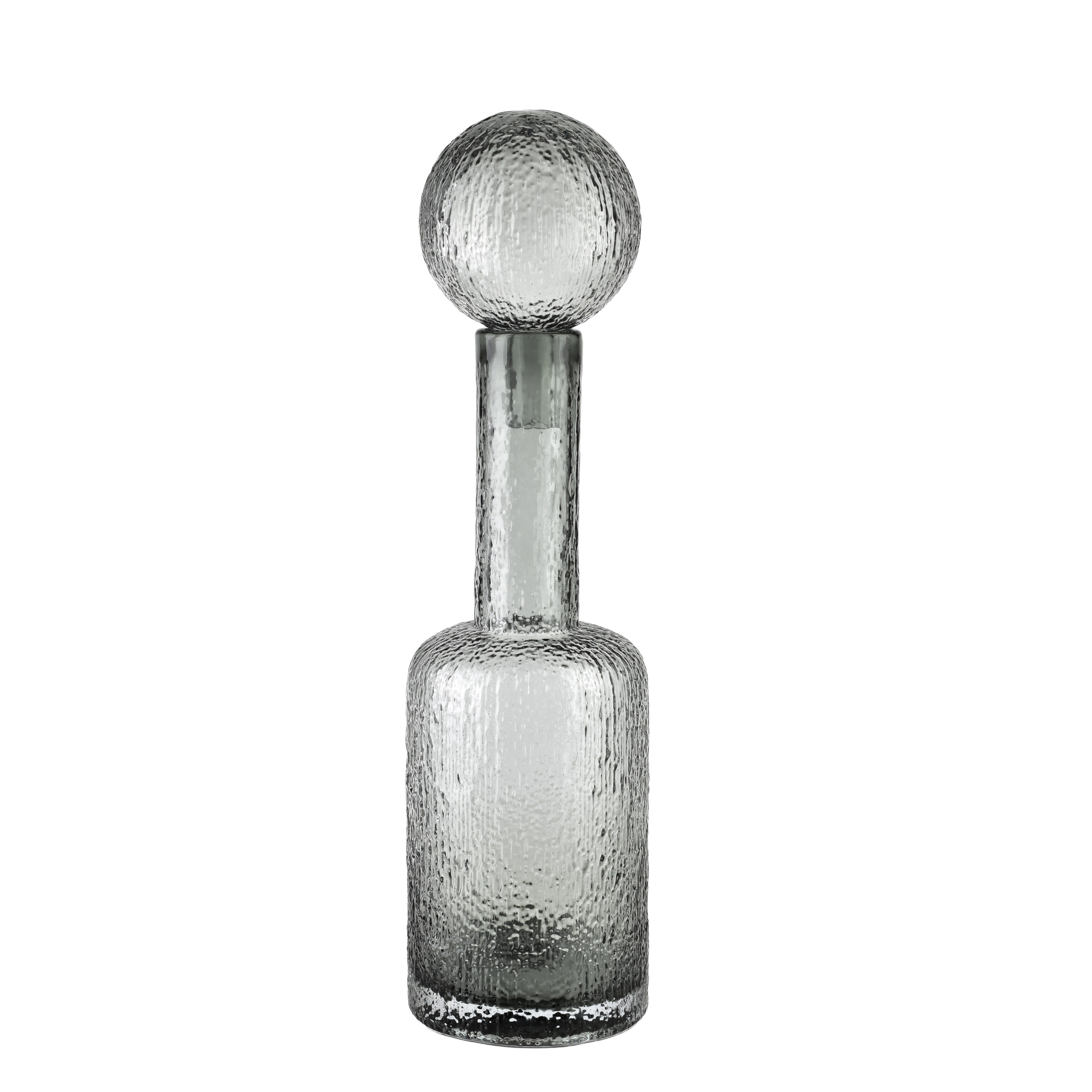 Decorative Carafe SERENITE Grey 12x45cm
