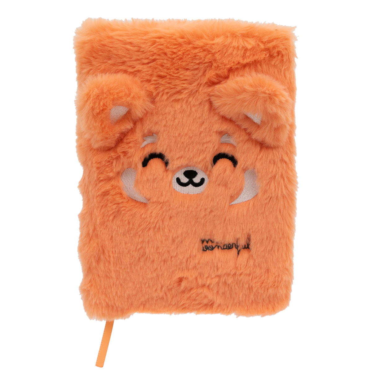 RED PANDA PLUSH NOTEBOOK