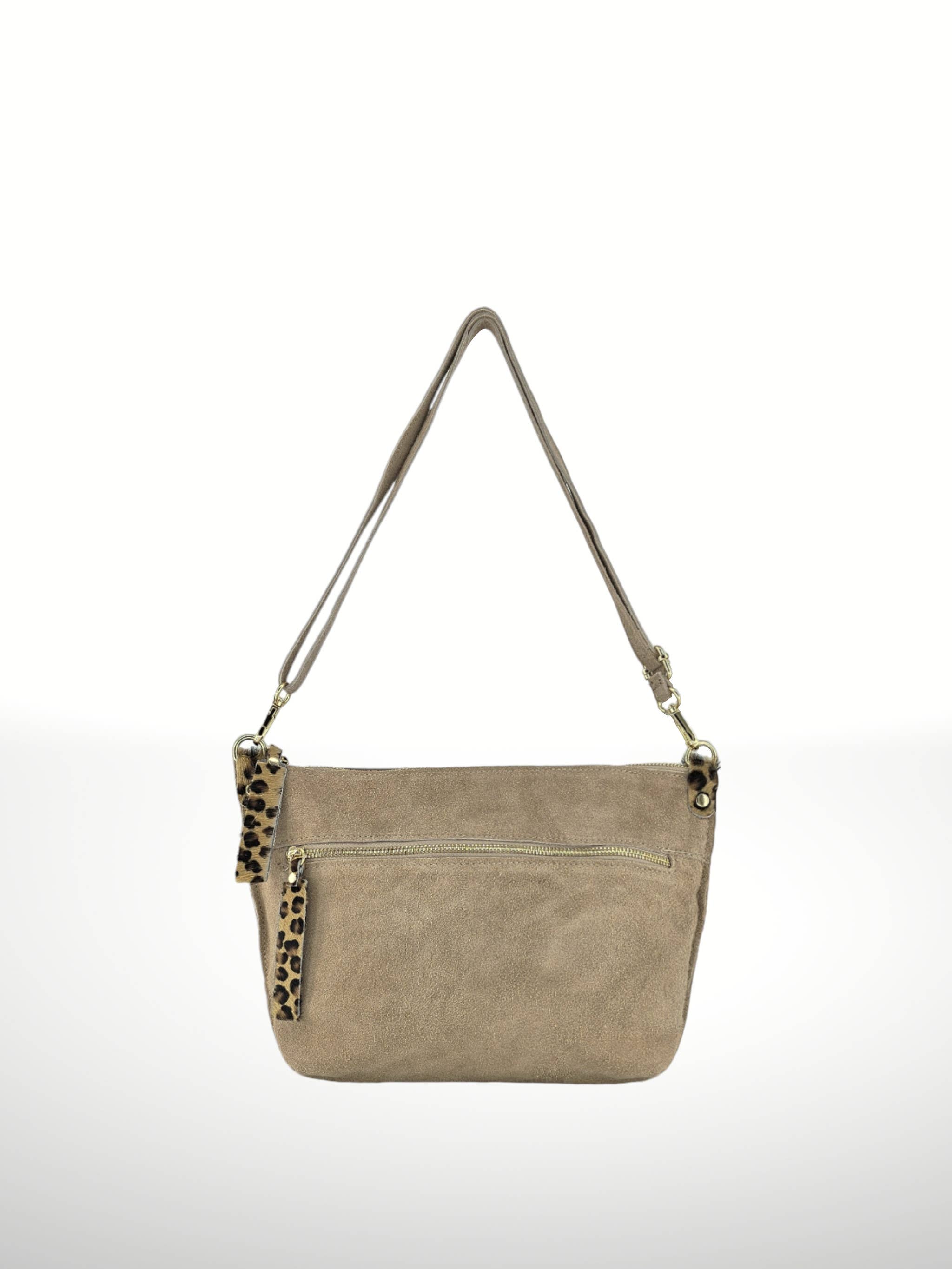 Carlotta 241019 Schultertasche aus Wildleder