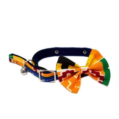 Kente Cat Bow Tie