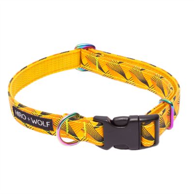 Fireworks Vegan Dog Collar