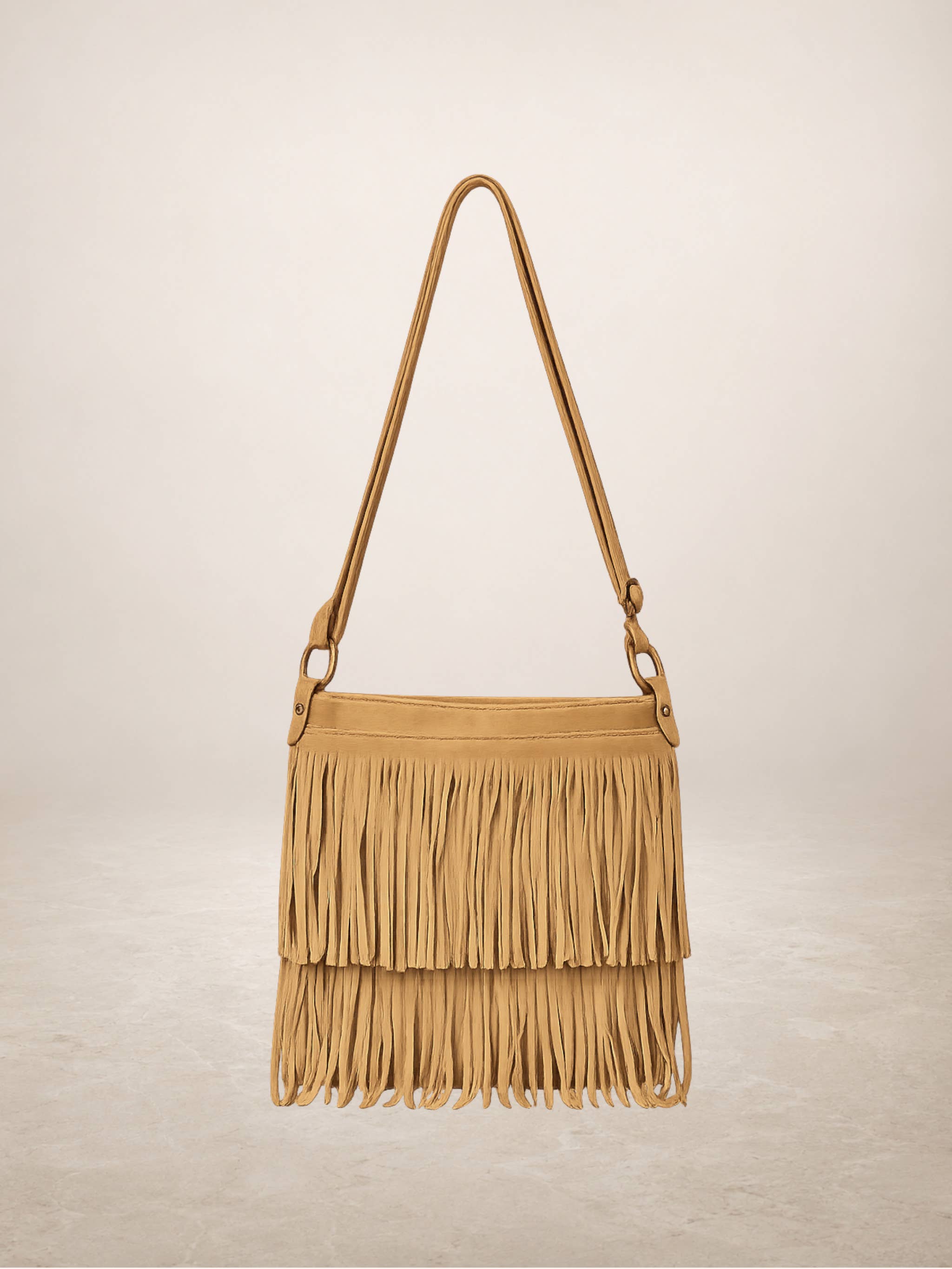 CASCADA - Schultertasche aus Wildleder 220422