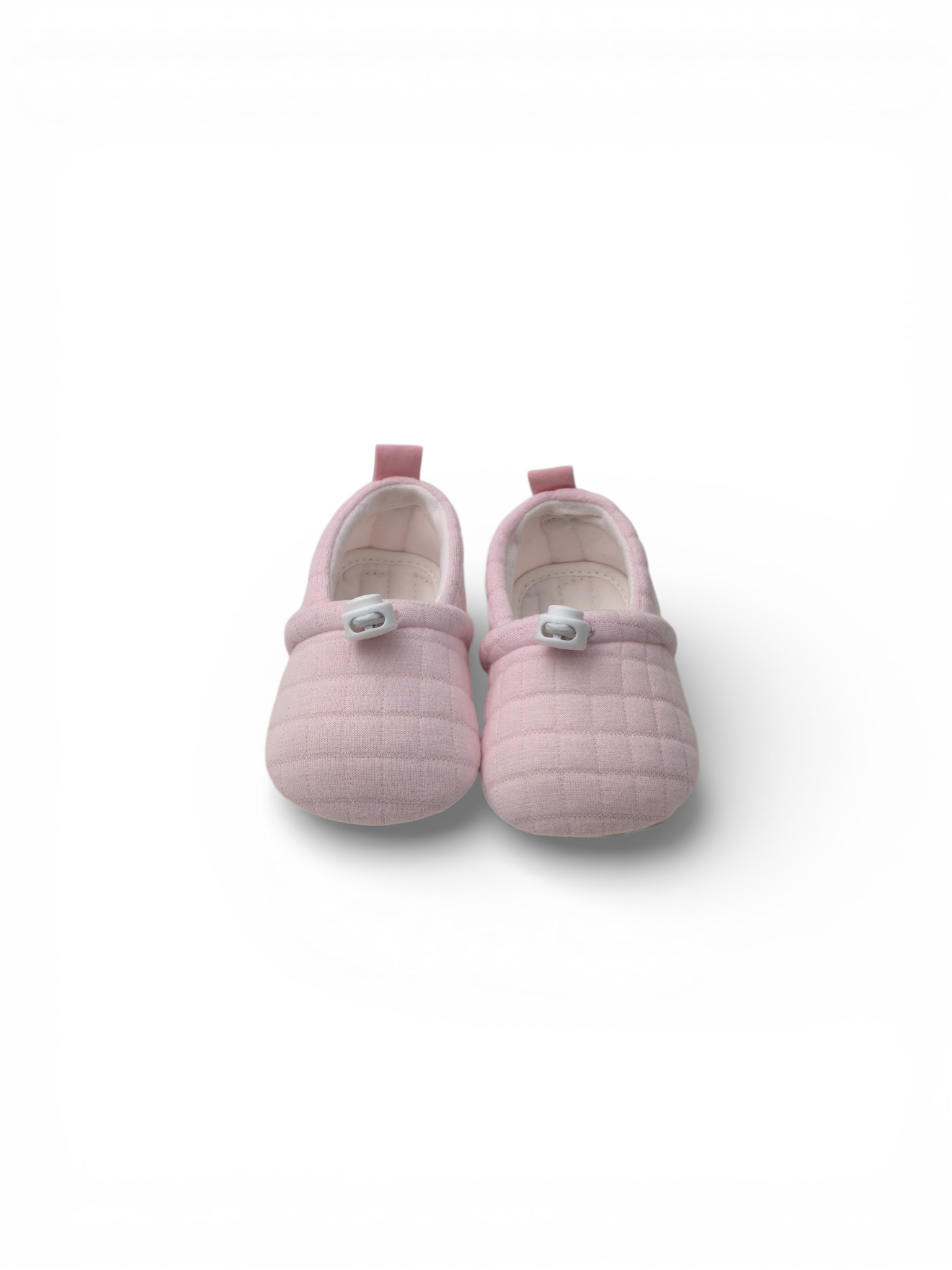 Barfuß-Babyschuhe aus Bio-Baumwolle mit weicher Sohle – Rosa