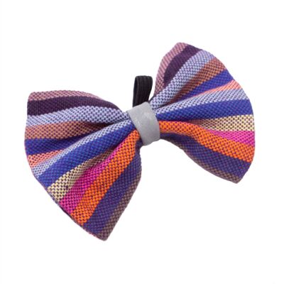 Marine Kikoy Dog Bow Tie