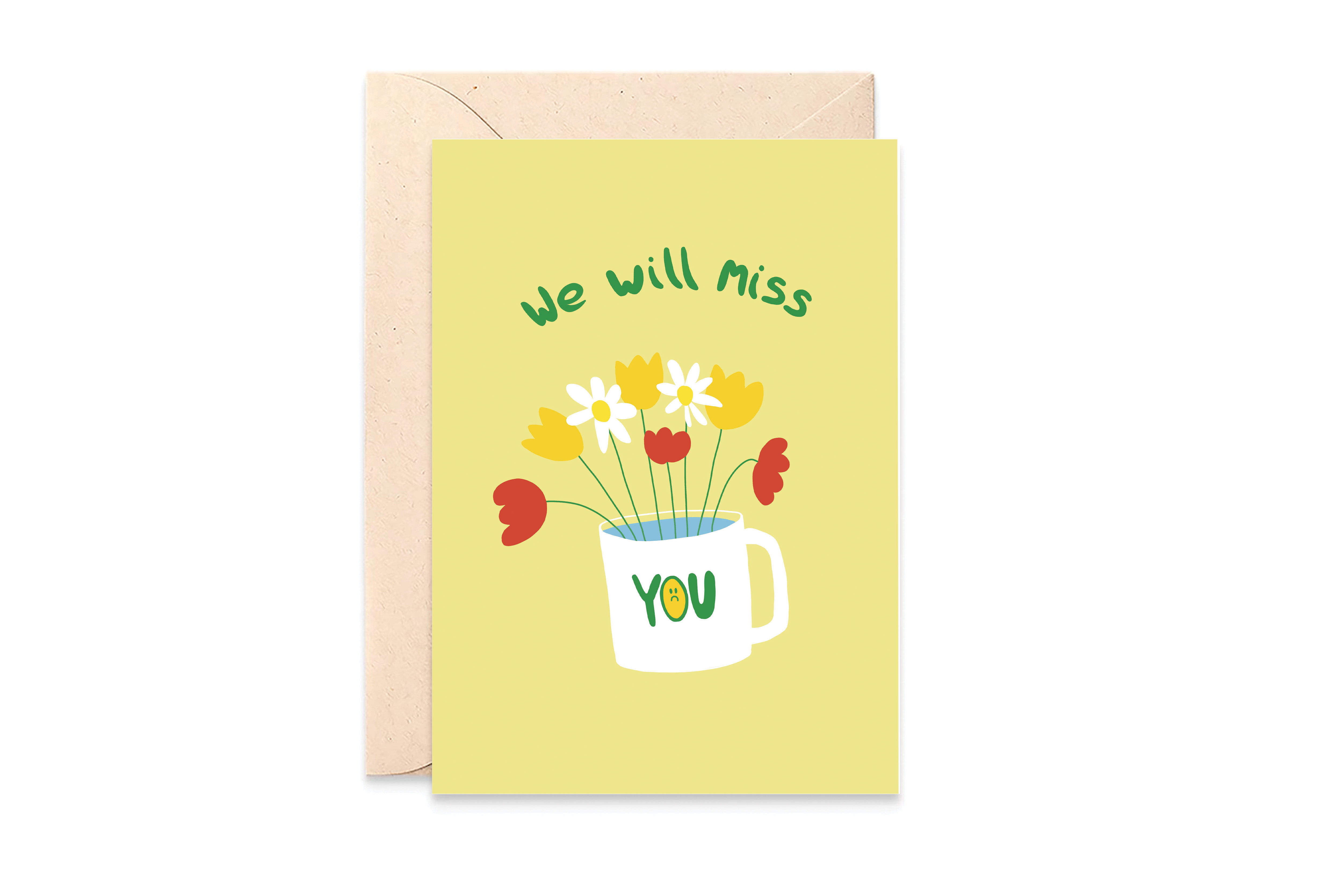 'We will miss you' card - Starting new job