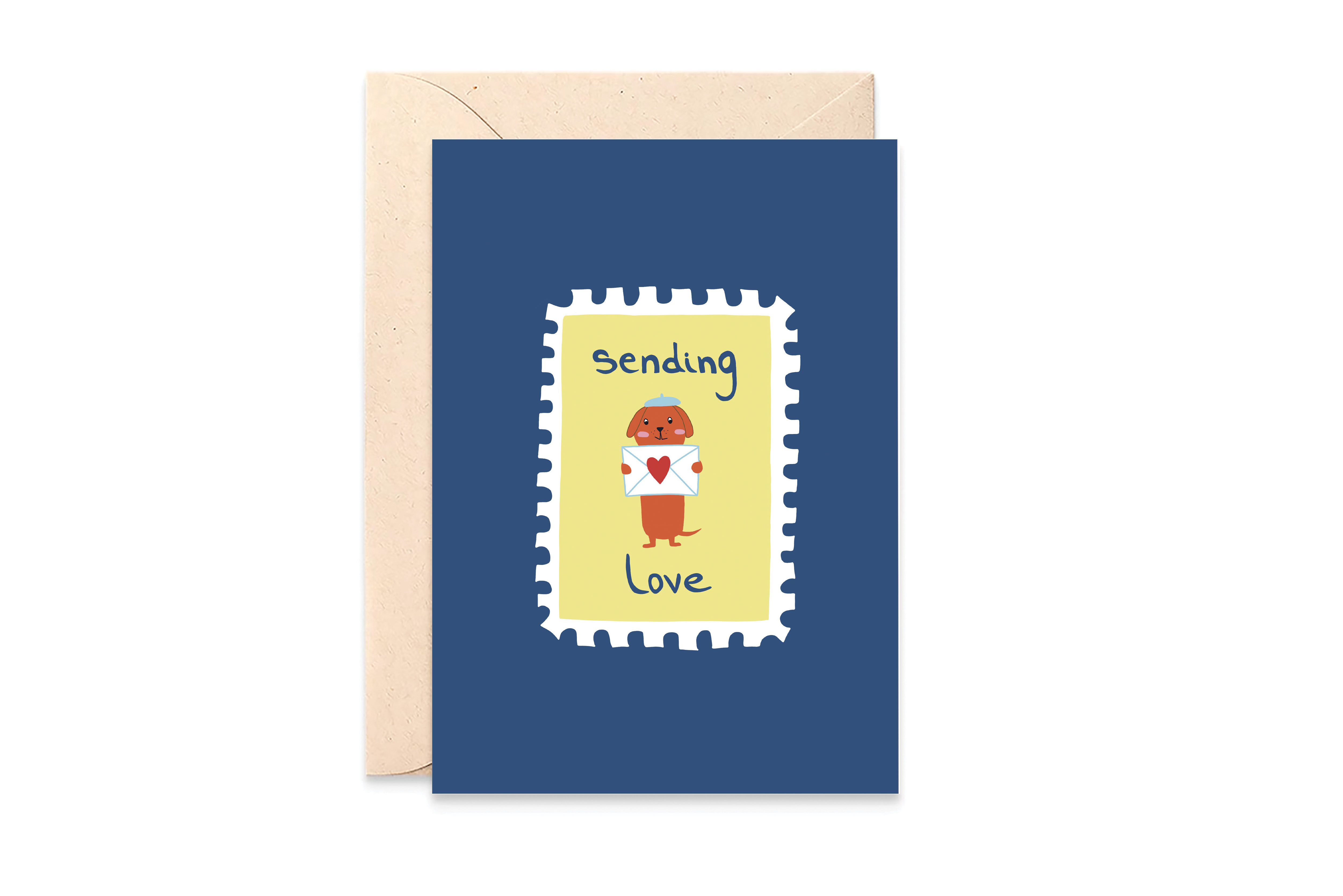 'Sending love' card - Moral support