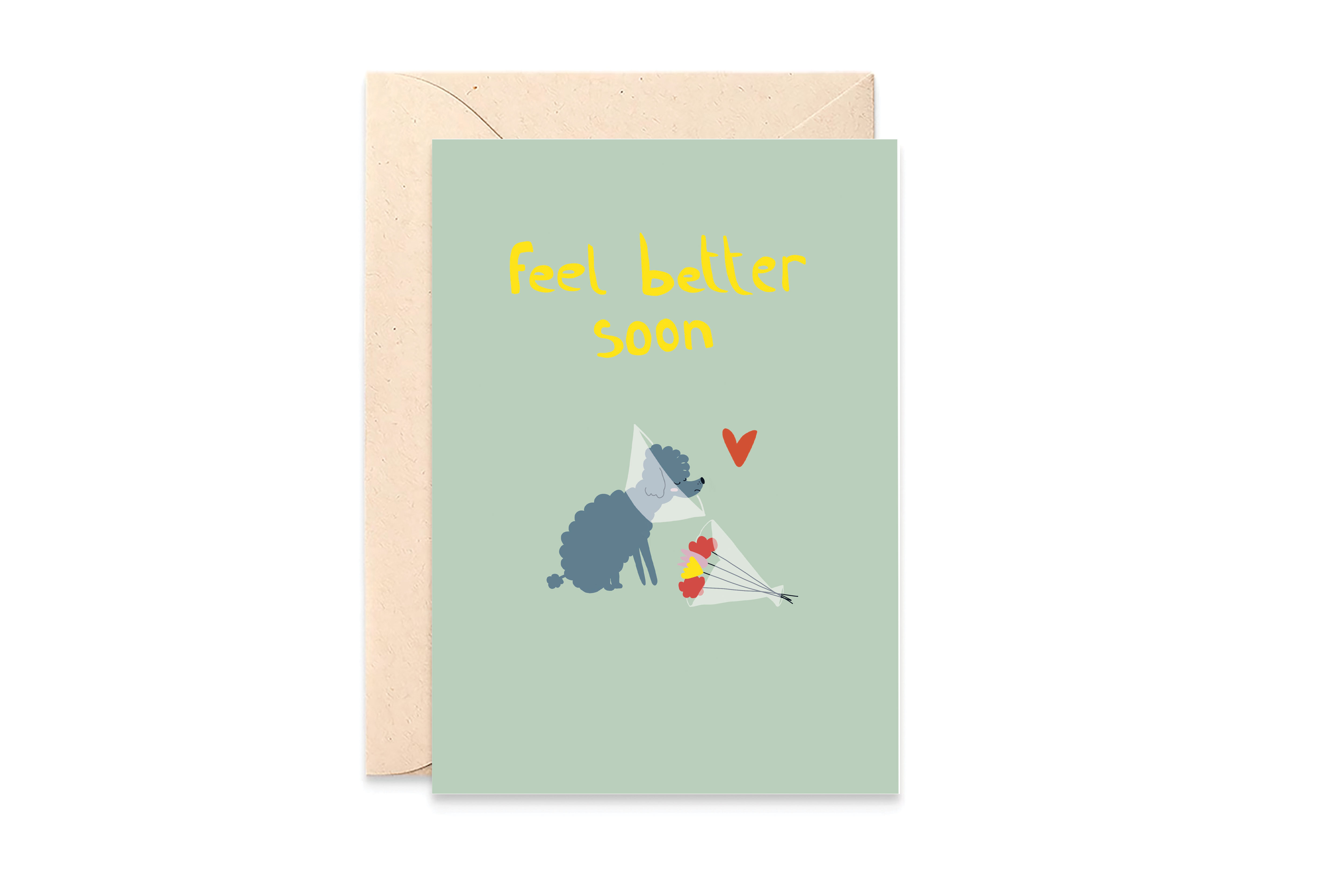 'Feel better soon' card - Moral support