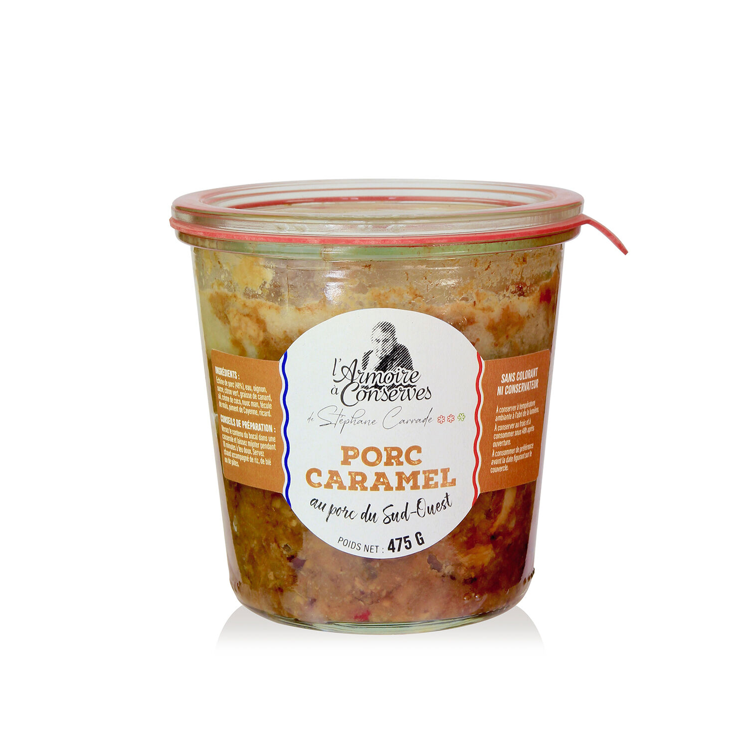 CARAMEL PORK Made with pork from the Southwest 475g