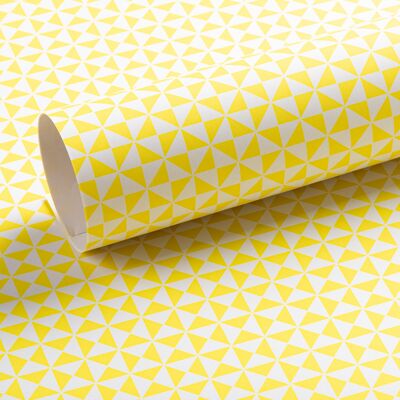 Windmill Patterned Paper, Luminous Yellow