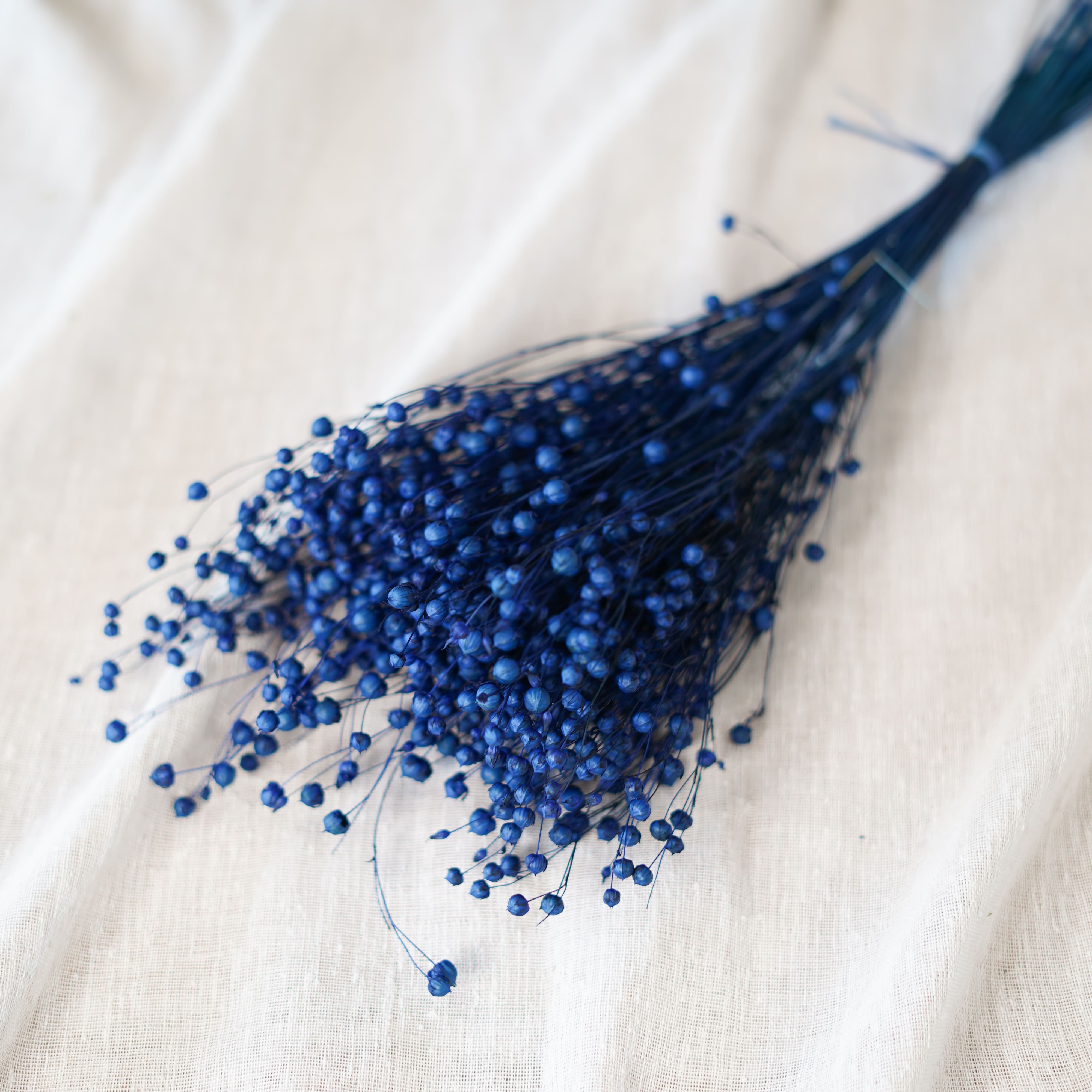Botte Lin bleu