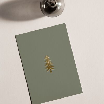 Card A6 - Christmas tree 01